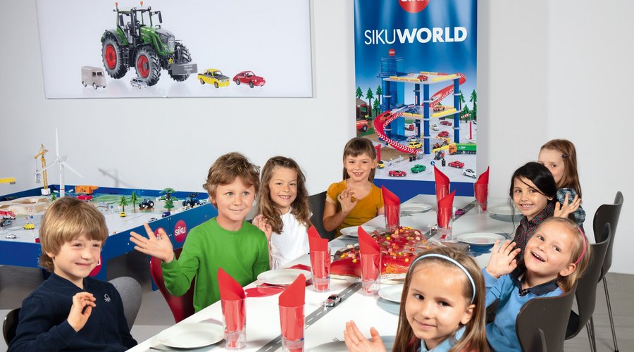 Buche Deinen Kindergeburtstag bei uns unter info@siku.de.