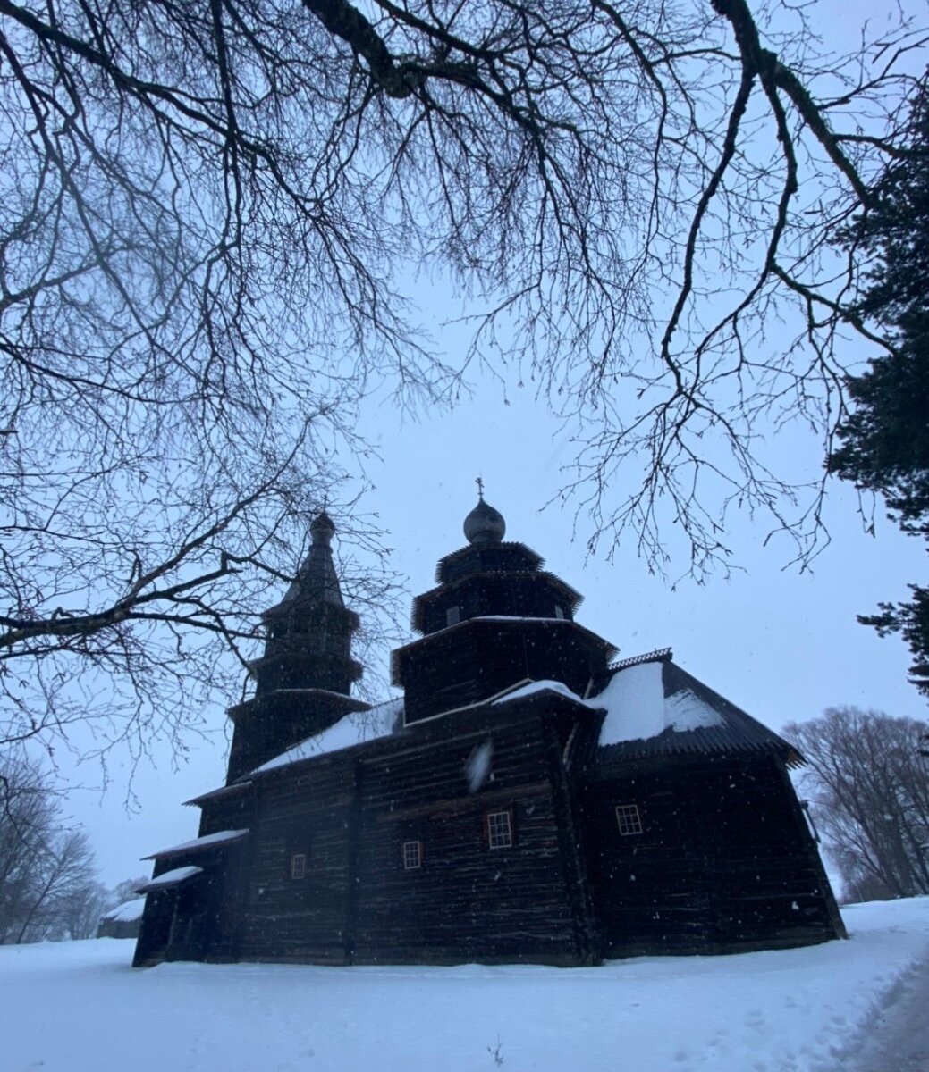 CHURCH OF ST. NICHOLAS THE WONDERWORKER FROM THE VILLAGE OF VYSOKIY ...