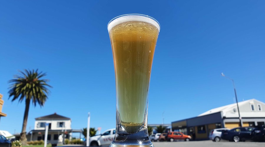 Fresh beer, from the source. 
