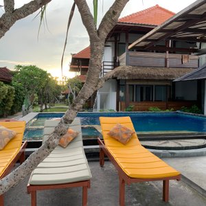 Sun bed for relax