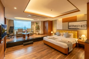 The Amayaa in Varanasi, image may contain: Wood, Interior Design, Flooring, Hardwood