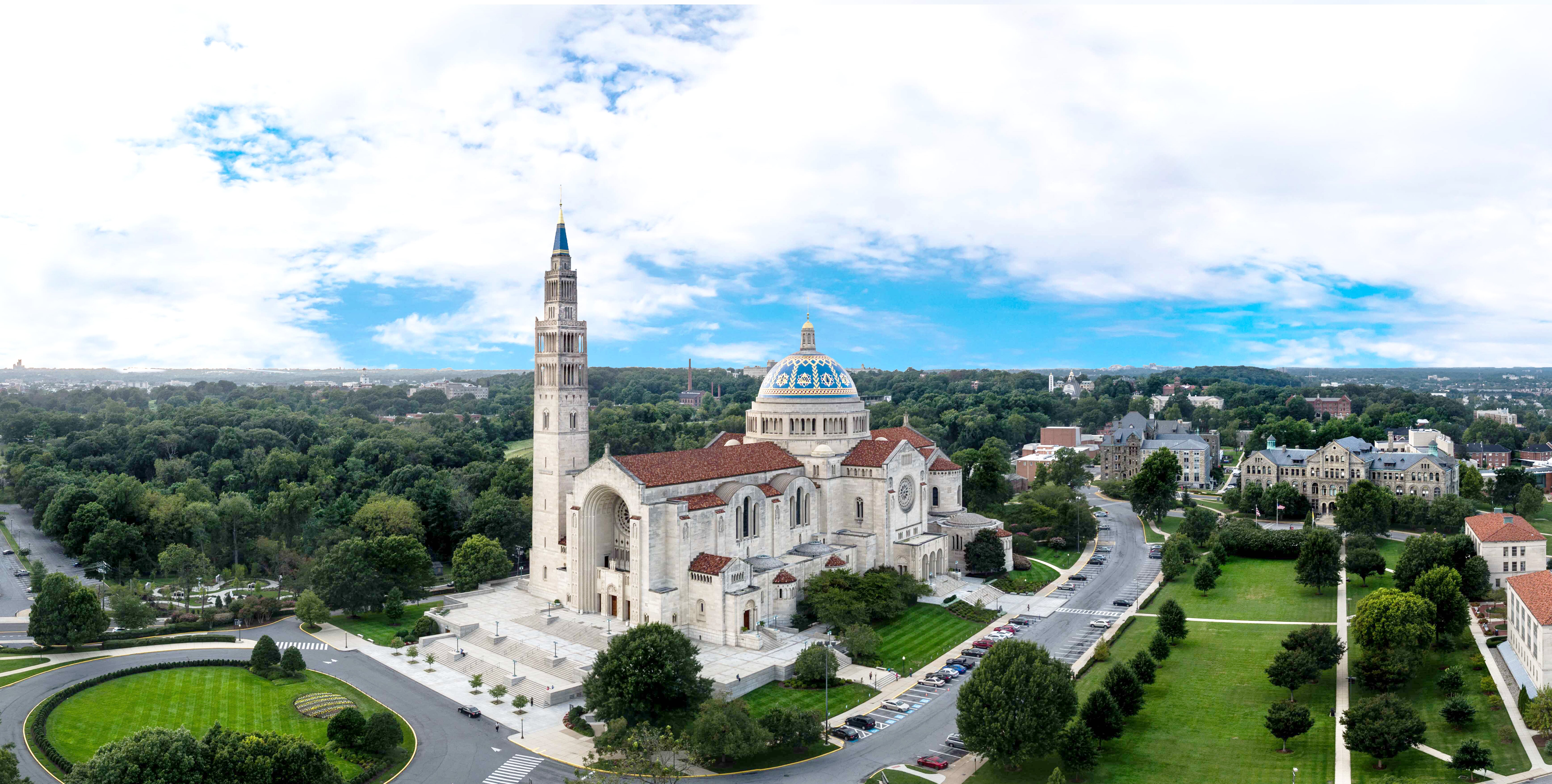 Basilica Of The National Shrine Of The Immaculate Conception   With A Gross Floor Area 