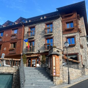 A nice basic hotel. Very clean and staff friendly. Room for 3 people sharing was a little too small