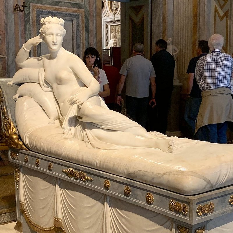 Une sculpture de la Galerie Borghèse à Rome
