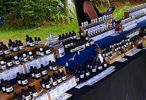 Matakana Village Markets - essential oils, choice wares