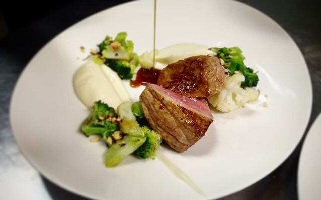 Quasi de veau basque rôti