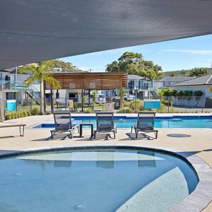 Pool area