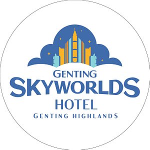 Genting SkyWorlds Hotel in Genting Highlands, image may contain: Logo, Disk
