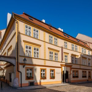 The exterior of Hotel Leonardo Prague