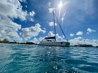 5 hour small group catamaran cruise from bridgetown with lunch