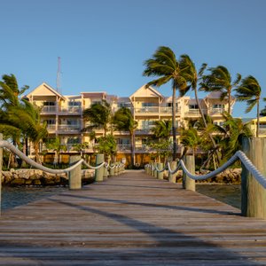 The Observation Dock is a magical place that is the go to spot for a sunrise meditation or yoga session.  During high tides its a perfect place to see sting rays, fish, and baby nurse sharks swimming around the flat and depending on the time of year low time can completely expose the flat leaving the dock high and dry.  During this time you can walk the flat over a mile!