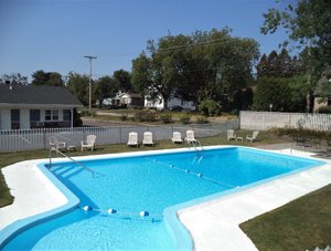 Piscine et plage
