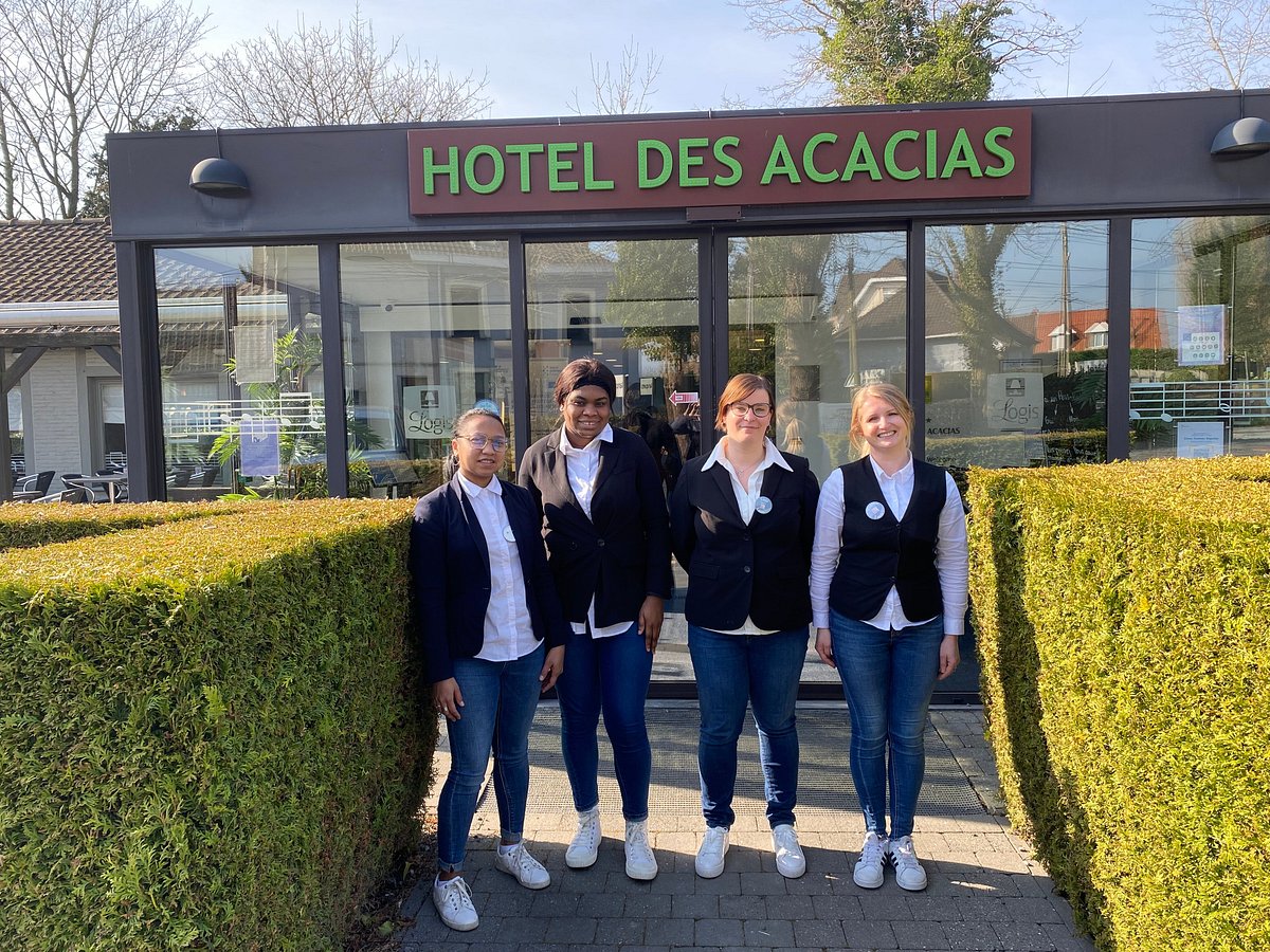 Logis Hôtel-Restaurant des Acacias Lille Tourcoing, hotel in Ieper (Ypres)