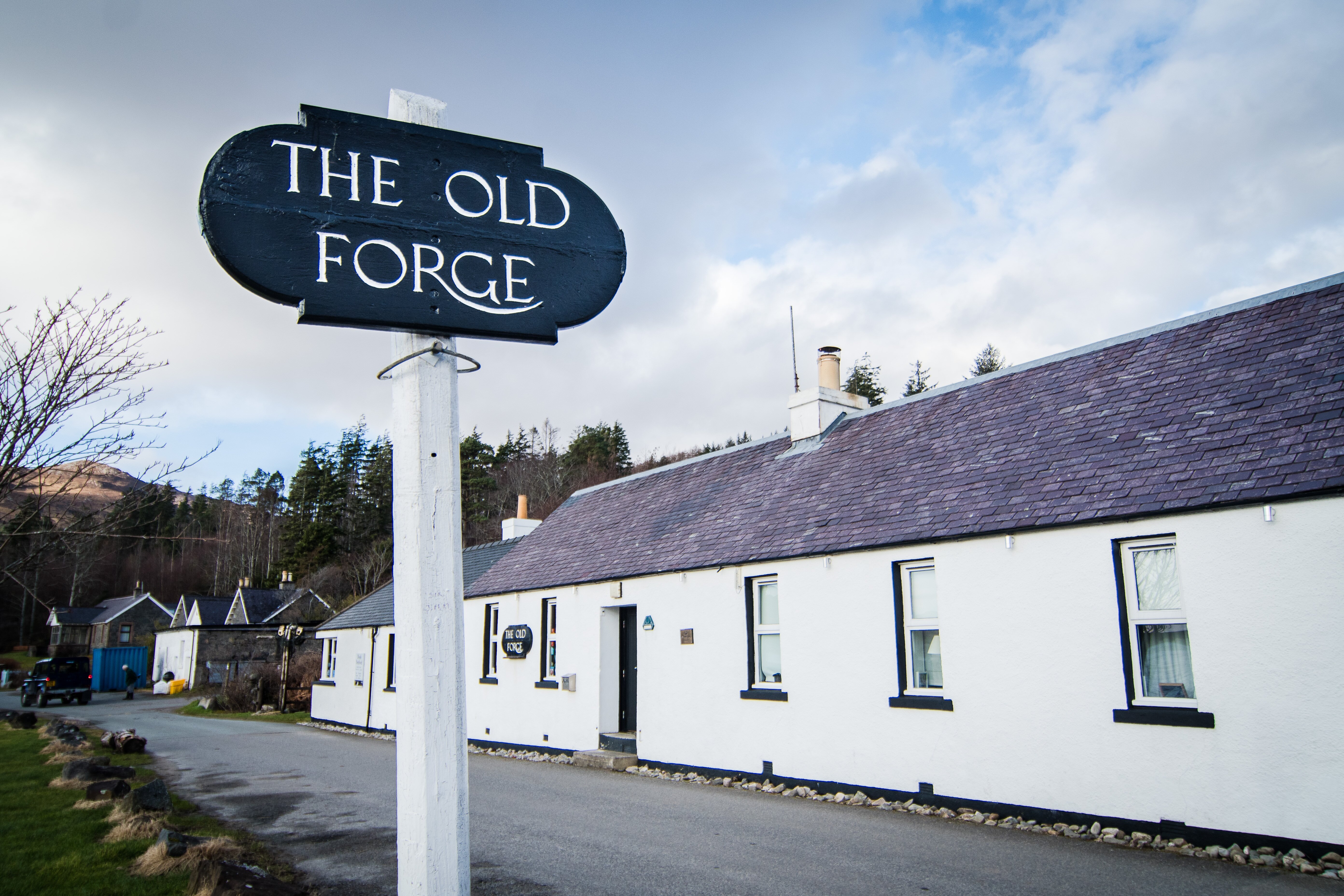 the old forge knoydart        
        <figure class=