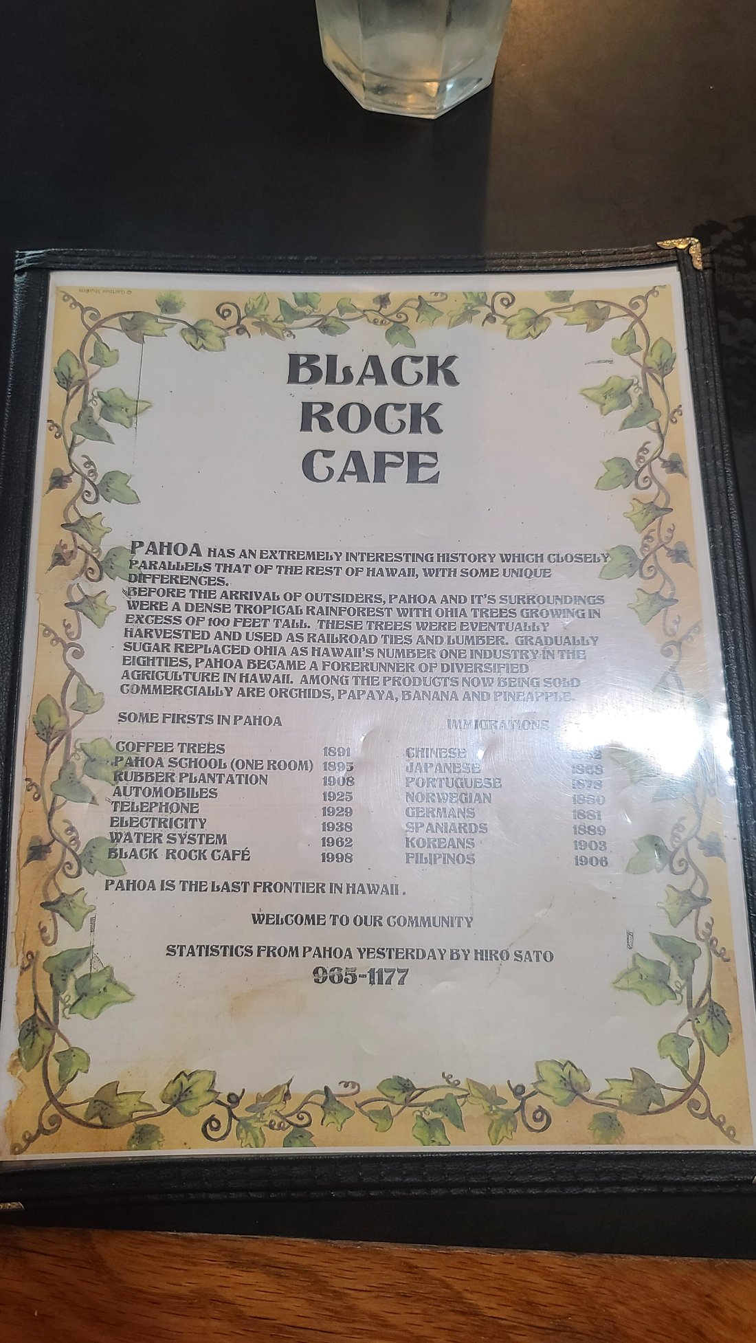 BLACK ROCK CAFE, Pahoa - Updated 2024 Restaurant Reviews, Photos