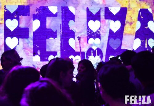 People sing and dance at the Tokyo-style karaoke bar in the downtown EDC  area during the final …