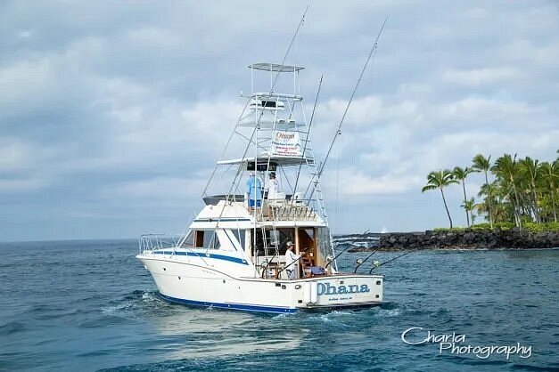 Ohana Sportfishing Adventures boat in the water