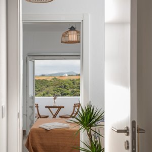 Vista quarto Oceano Pacifico. reservas@oceanhousealentejo.com