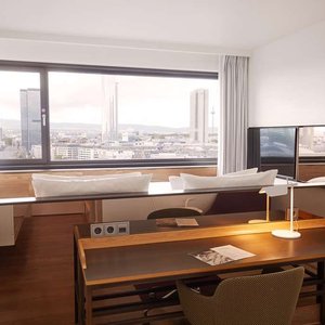 Scandic Frankfurt Museumsufer rooms superior best view KSV
