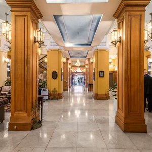 Hotel lobby