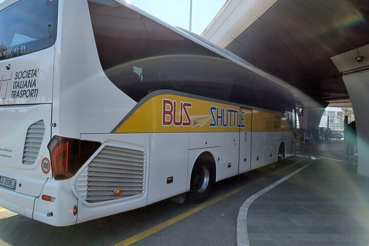 2023 Shuttle Bus: Fiumicino Airport To-From Rome City Center