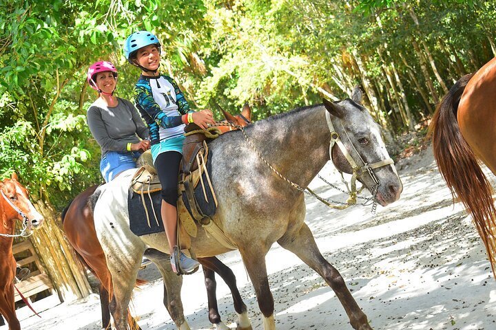 horseback riding in riviera maya mexico