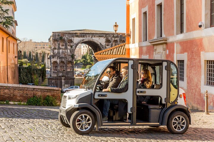 2023 Full Day Golf Cart Tour With Lunch Provided By Turtle Tour Rome