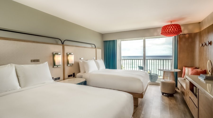 2 Double beds Premium Oceanfront Room