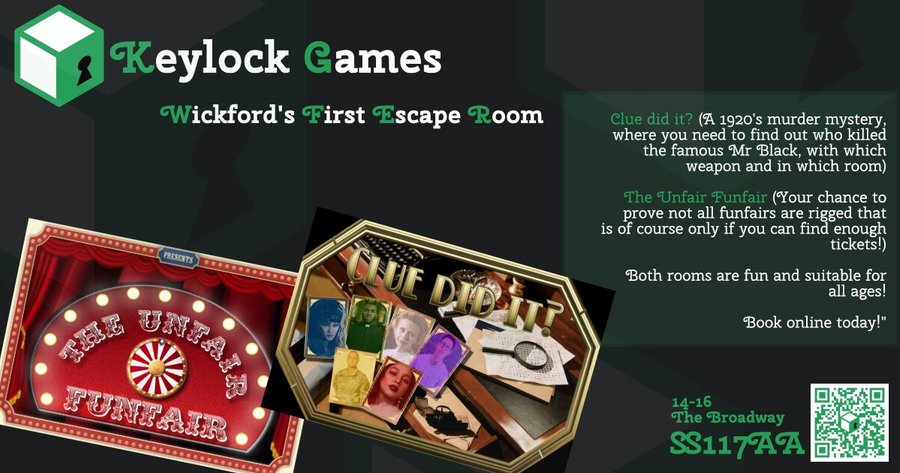 Try both our rooms and stay tuned for the third!