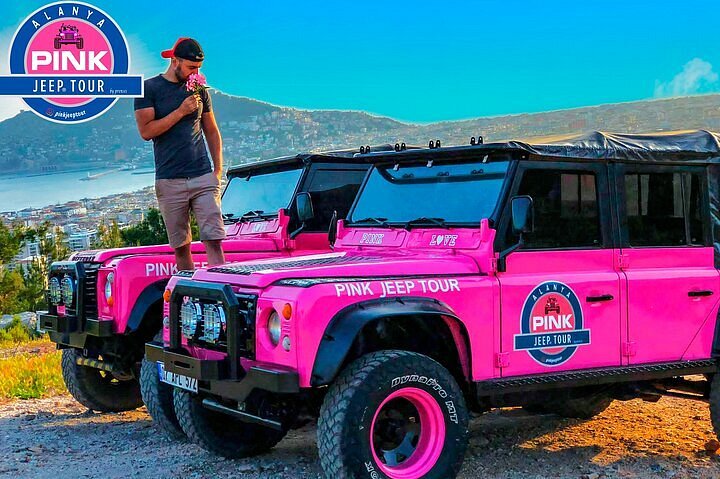 Pink Jeep Purse 