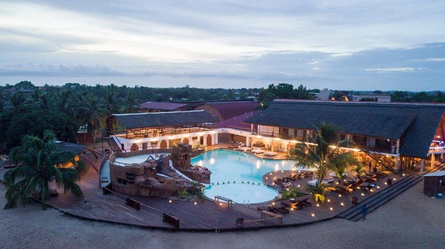 Our inviting pool