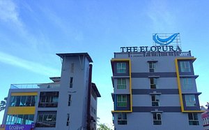 The Elopura Hotel in Sandakan, image may contain: Hotel, City, High Rise, Urban