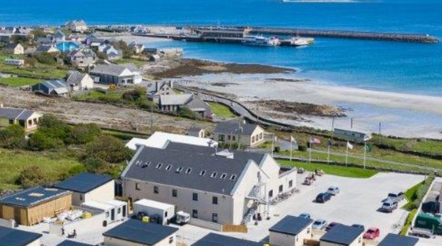 Beautiful view of the sea from Aran Islands Hotel