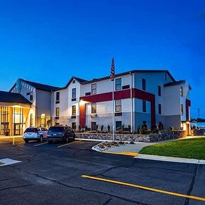 Hotel Exterior at Night