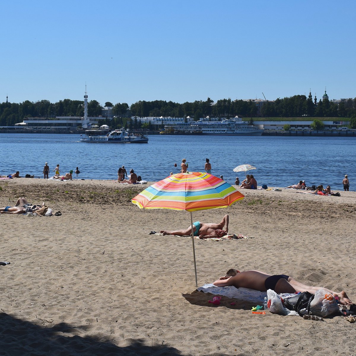 рублевское водохранилище пляж