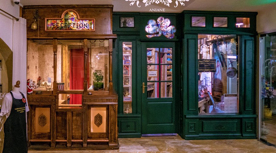 Réception de l'hôtel