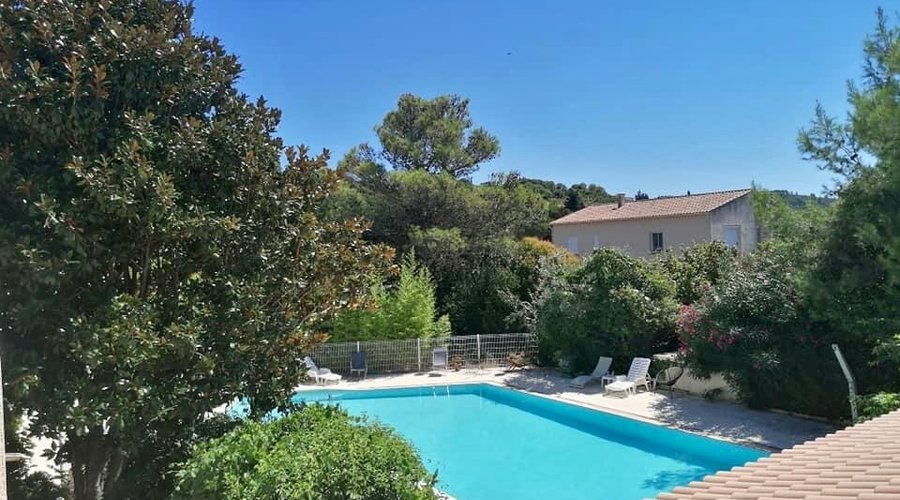 vue de la piscine