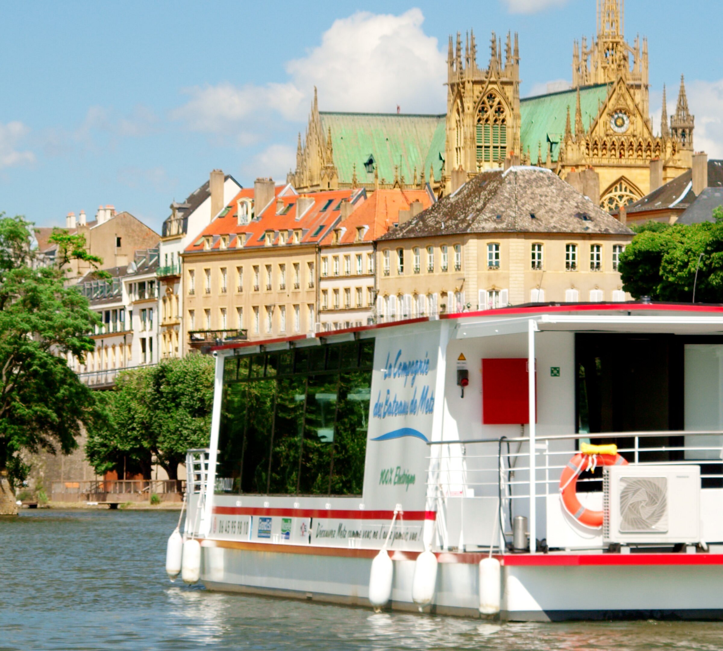 tour en bateau metz