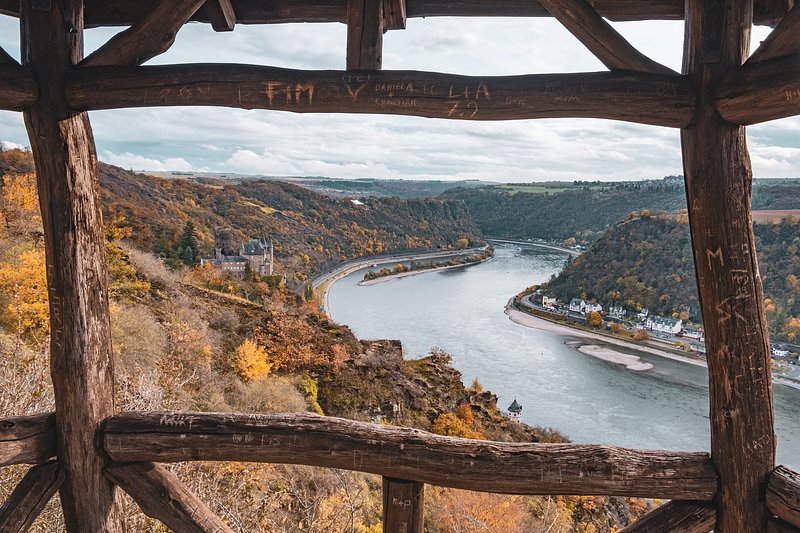 Rhein Fluss Loreley, Sankt Goarshausen, Deutschland