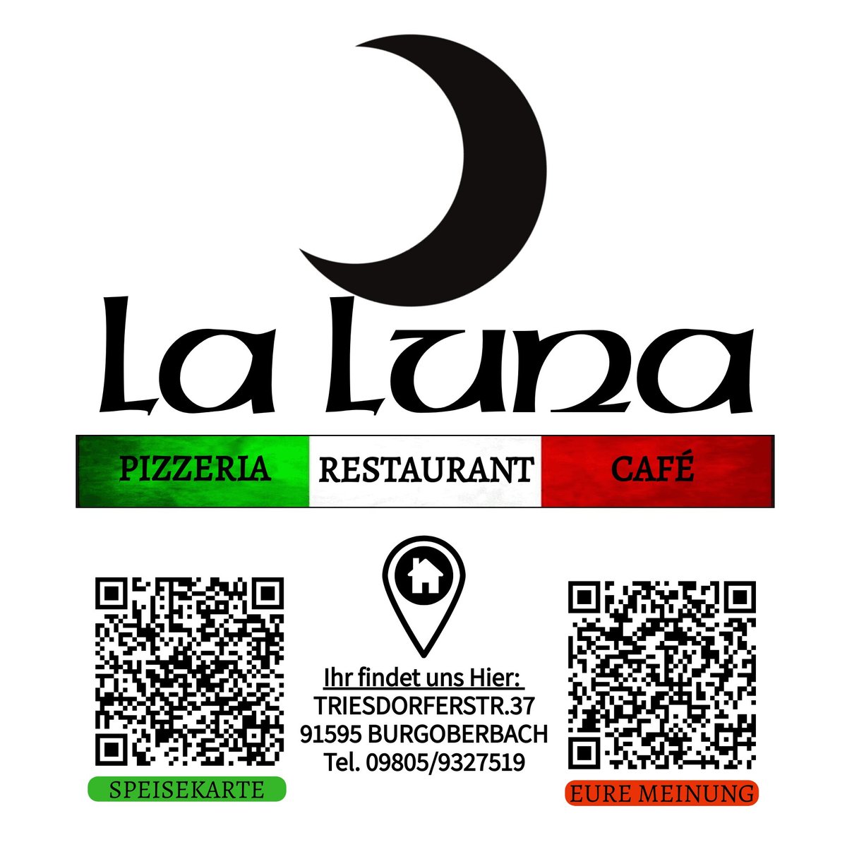 LA LUNA, Burgoberbach - Menu, Prices & Restaurant Reviews - Tripadvisor