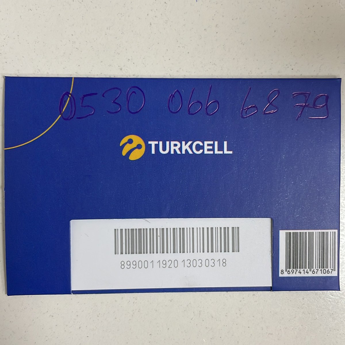 Turkcell сим карта