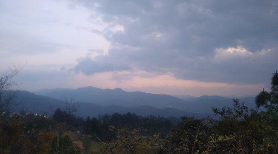 Paisaje desde las cabañas
