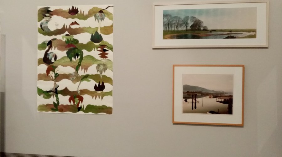 Alcune opre esposte al Museu de Arte Contemporanea a Lisbona, aprile 2022