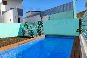 Piscina e praia