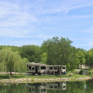 Great views while camping!