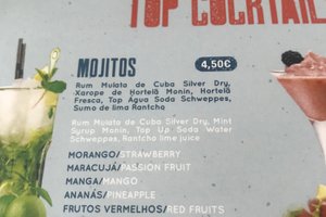 Cardápio