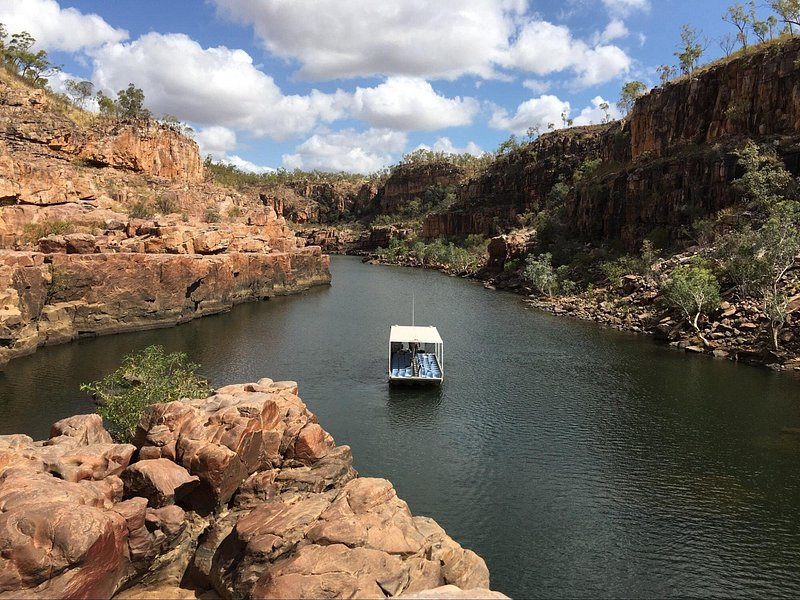 Nitmiluk (Katherine) gorge cruise in Northern Territory