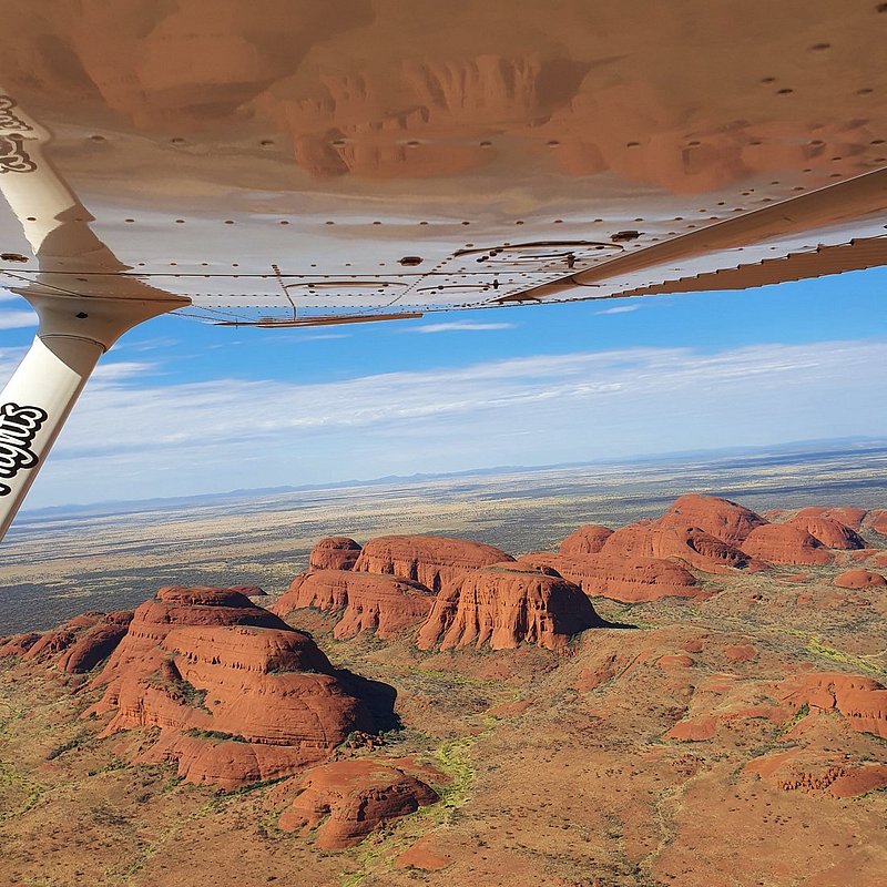 A scenic flight over Uluru (Ayers Rock) and Kata Tjuta (the Olgas)