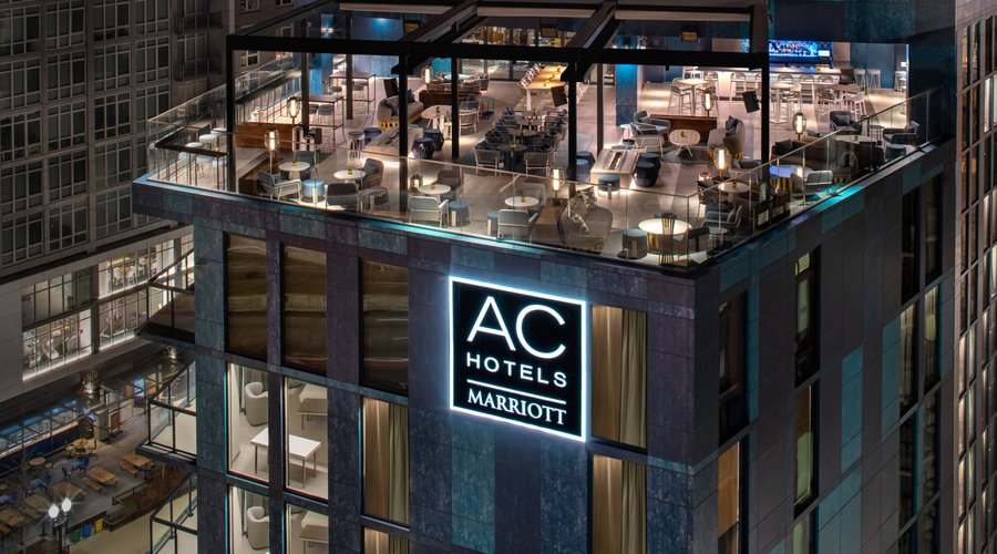 Rooftop Aerial View