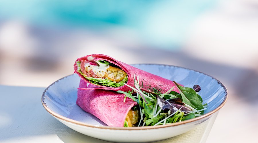 Tortilla beetroot